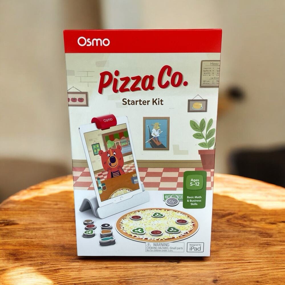NEW Osmo Pizza Co. Game Starter Kit Educational Play Math Skills for iPad